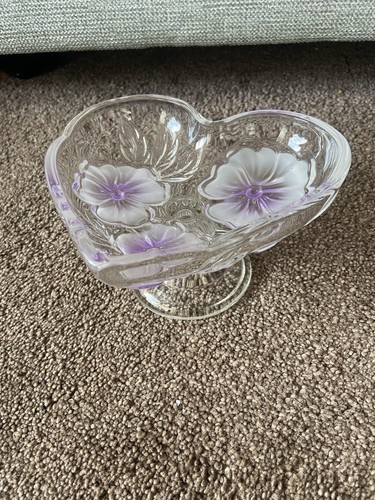 Vintage walther glas flower - glas,