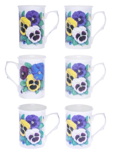 Bone china 6er - bone, set